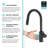 KRAUS Oletto Touchless Sensor Pull-Down Single Handle Kitchen Faucet-90791046