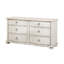 Commode double 6 tiroirs Irmani