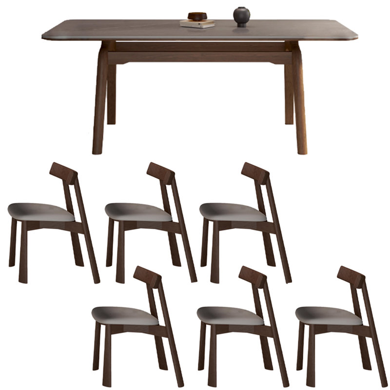 Table de salle à manger style italien, H 29,53 po x L 63 po x l 31,5 po