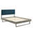 Bridgette Wood Platform Bed with Angular Frame-318441815-318389480