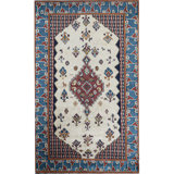 Hand-Knotted High-Quality Blue Area Rug