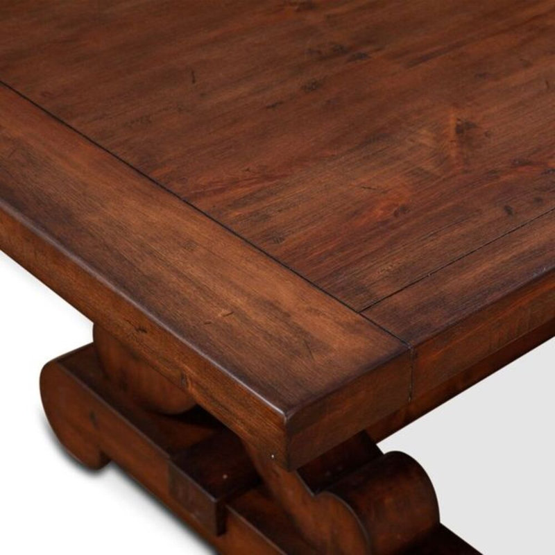 Grassroots Solid Wood Dining Table, 31"H x 144"L x 108"W
