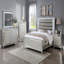 Commode de chambre à coucher 1 tiroir 5 pièces Glam