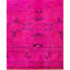 Overdyed One-of-a-Kind 2' 6" X 16' 1" Hand Knotted Area Rug