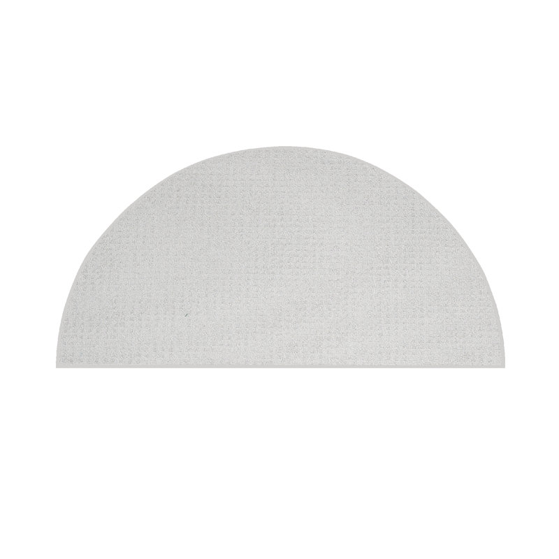 Tapis ivoire Jenish, Demi-cercle 1 pi 6 po x 3 pi