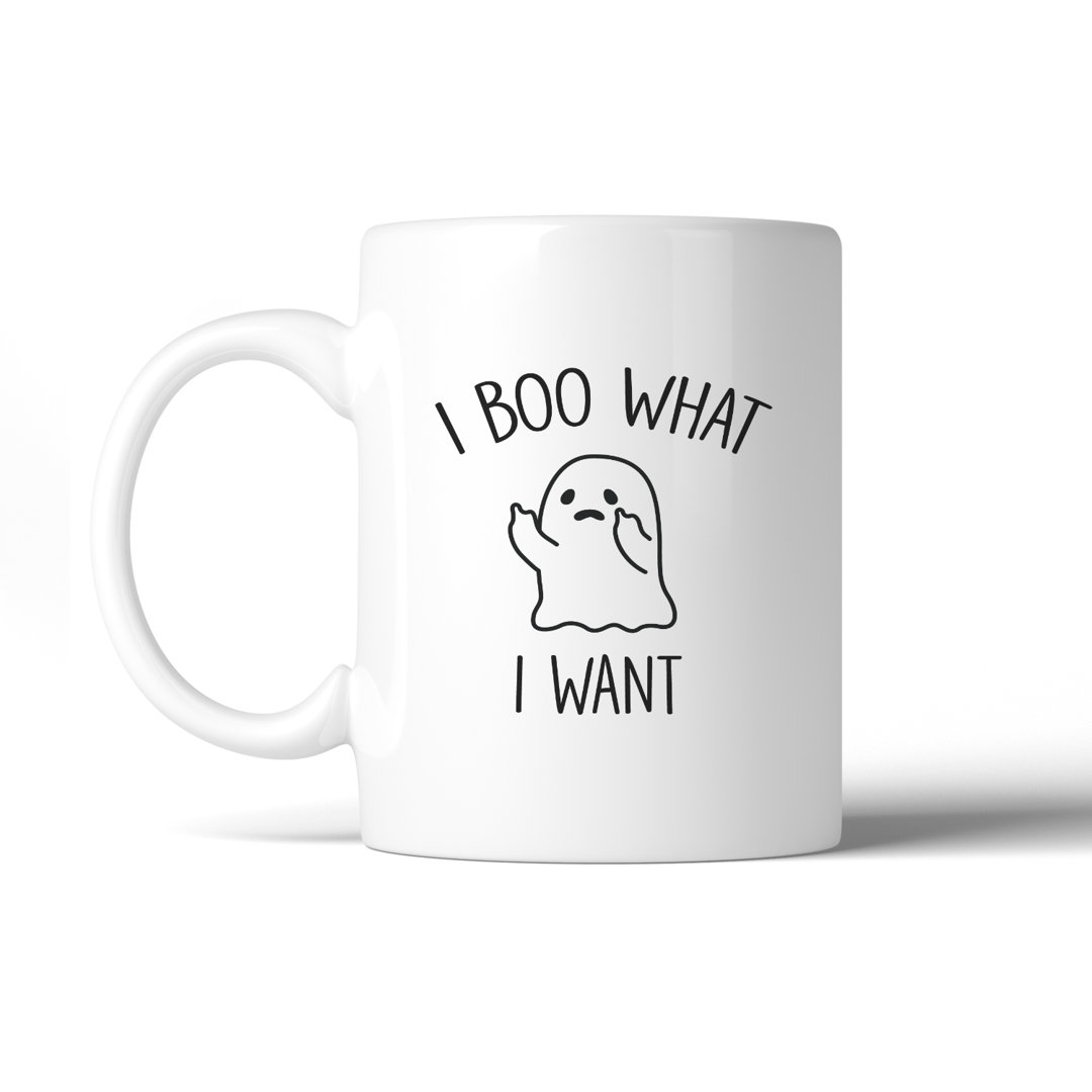 Mccrae I Boo What I Want Ghost Coffee Mug The Holiday Aisle®