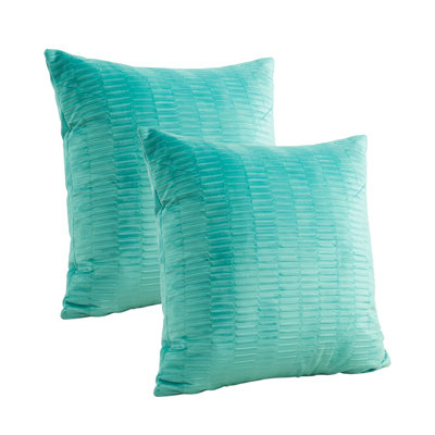 Velvet Pleated Euro Pillow Cover