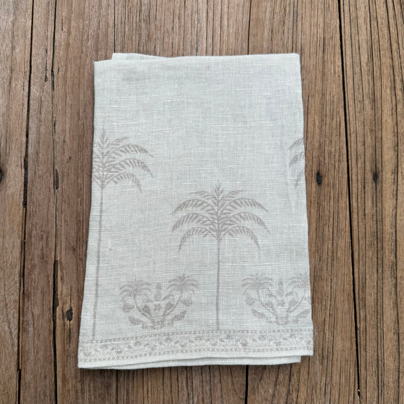 Serviettes La Fortuna Palms (ensemble de 4)