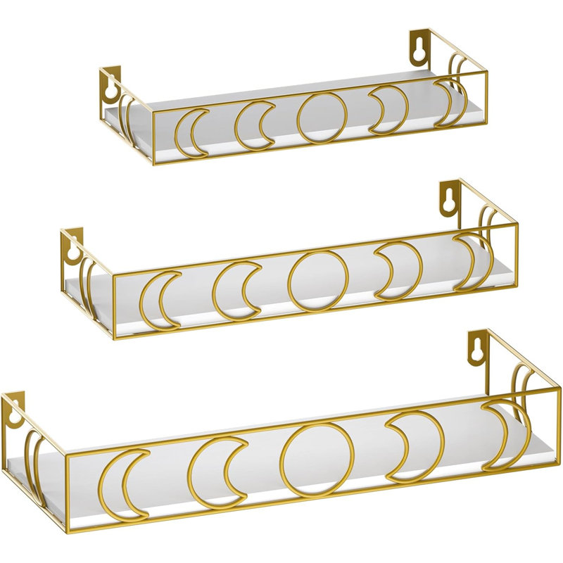 Floating Shelf, Gold