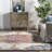 Balster Medallion Area Rug for Living Room Bedroom Dining Room Kitchen, Multicolor/Blue-1488602604