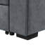 Canapé-lit modulaire réversible en tissu tissé