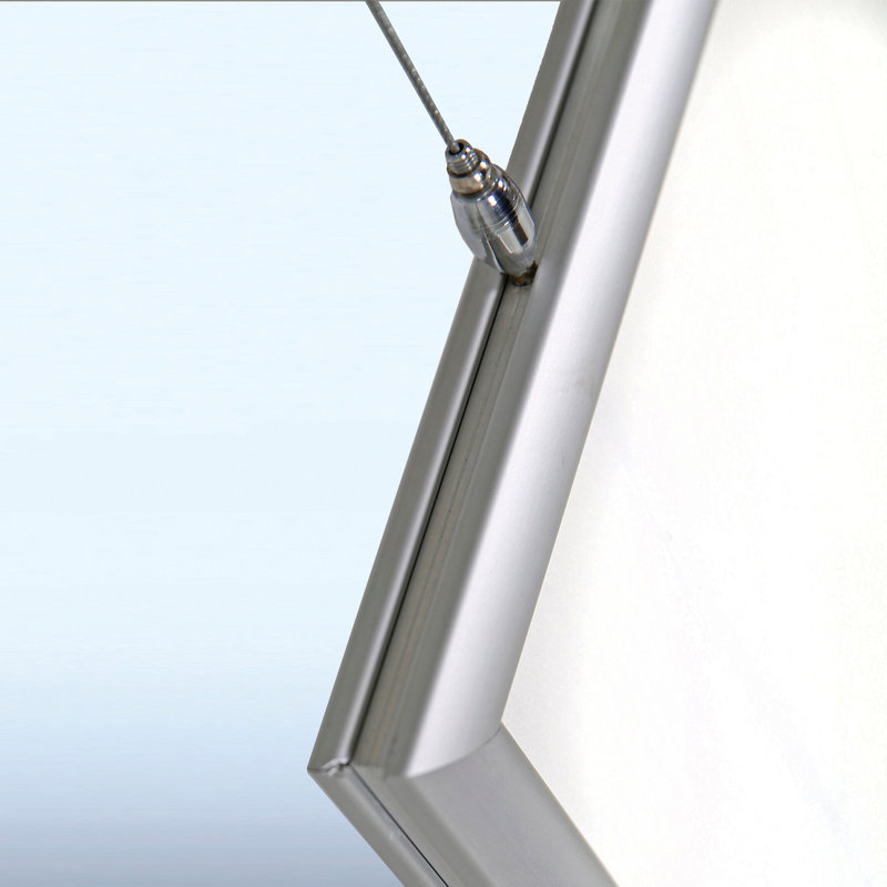 24"W x 36"H Double-Sided Hanging Snap Frame