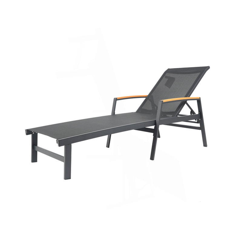 CHAISE LOUNGE, Black