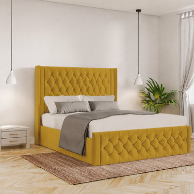 Barrientez Upholstered Ottoman Storage Bed