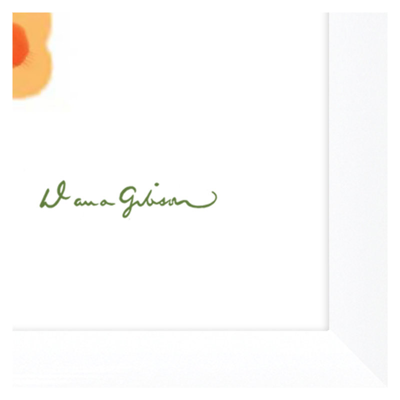 White Flower Giclee Print by Dana Gibson