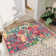 Jizell Washable Abstract Indoor Rug