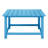 Outdoor 5-Piece Adirondack Chair With Square Coffee Table Conversation Set-134329654