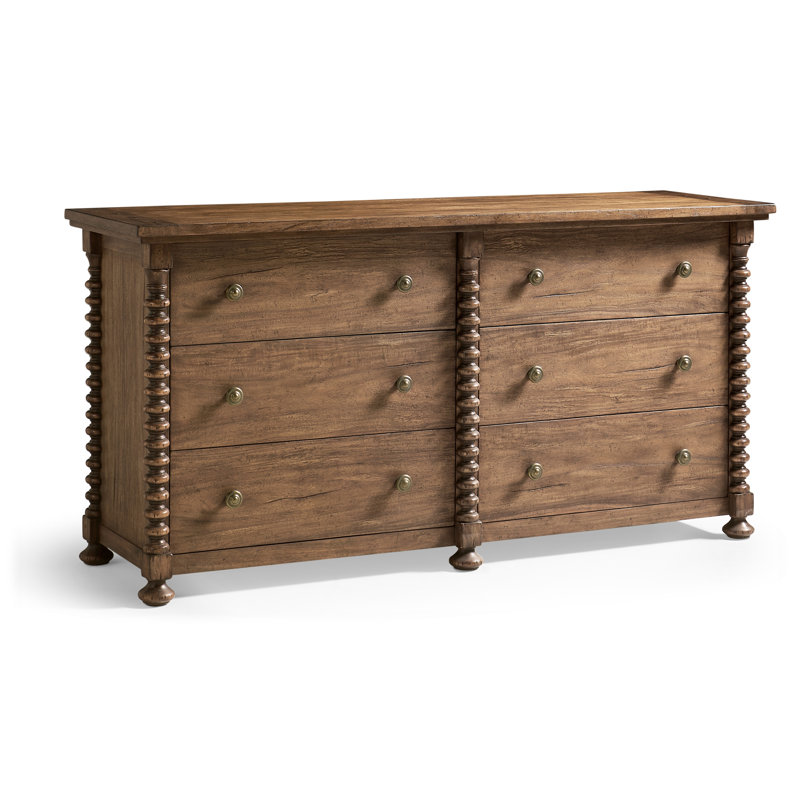 Tamarisk 6 - Drawer Solid Wood Dresser