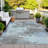 Machine Washable Indoor/Outdoor Xhevrie Taupe Rug-111925058