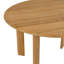 Table ronde Leo en bois de teck