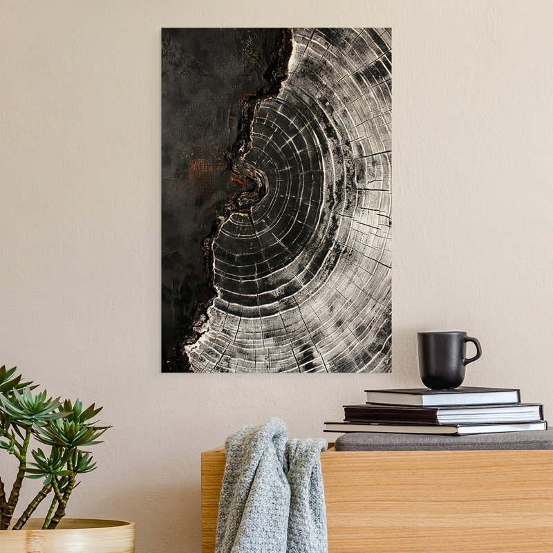 Série ABSTRACT CXCIV - Impression sur toile seulement - NON CADRE, H 60 po x l 40 po