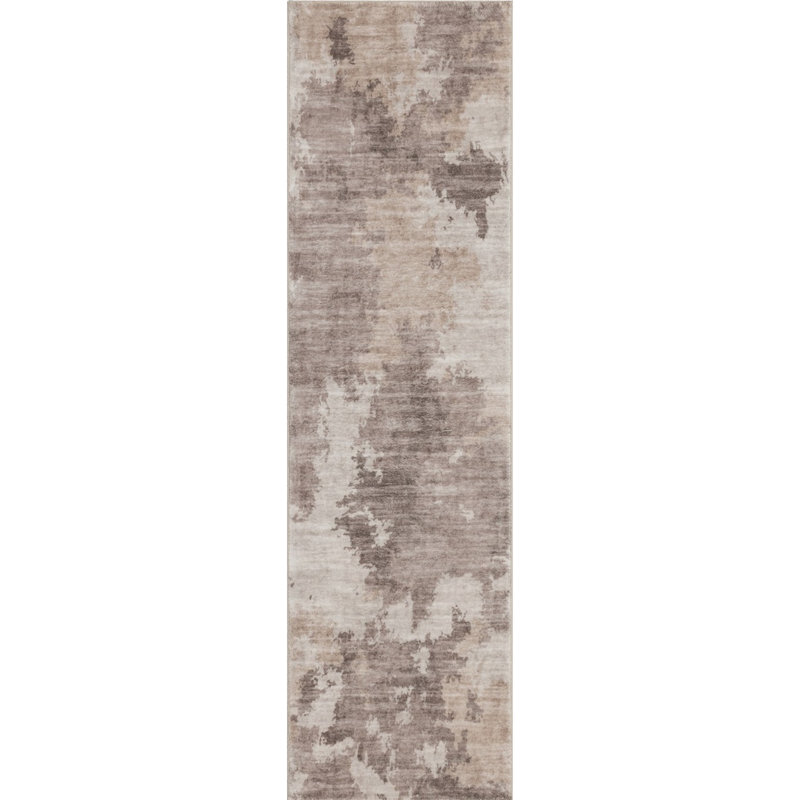 Contemporary Design Multi Accent Rug, Runner 2' x 7'