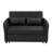 51.57" Convertible Sleeper Bed, Adjustable Oversized Armchair with Three USB Ports for Small Space-285363232