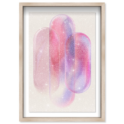 Pink Topaz Gradient Print by Oliver Gal