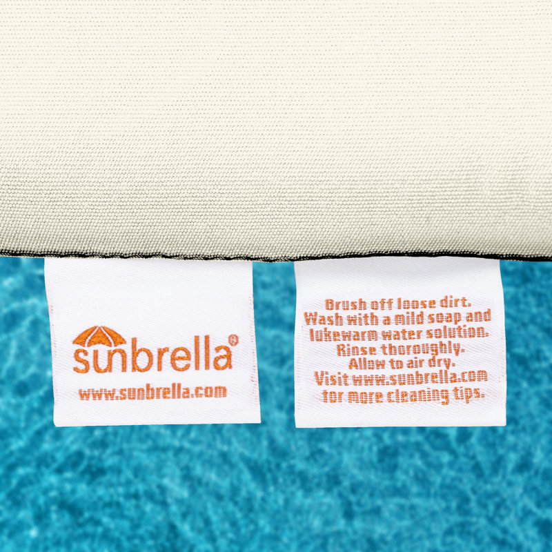Sunbrella® Bench Cushion, Canvas Natural Sunbrella® Canvas