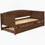 Lit de jour simple avec couchette Fallbrook