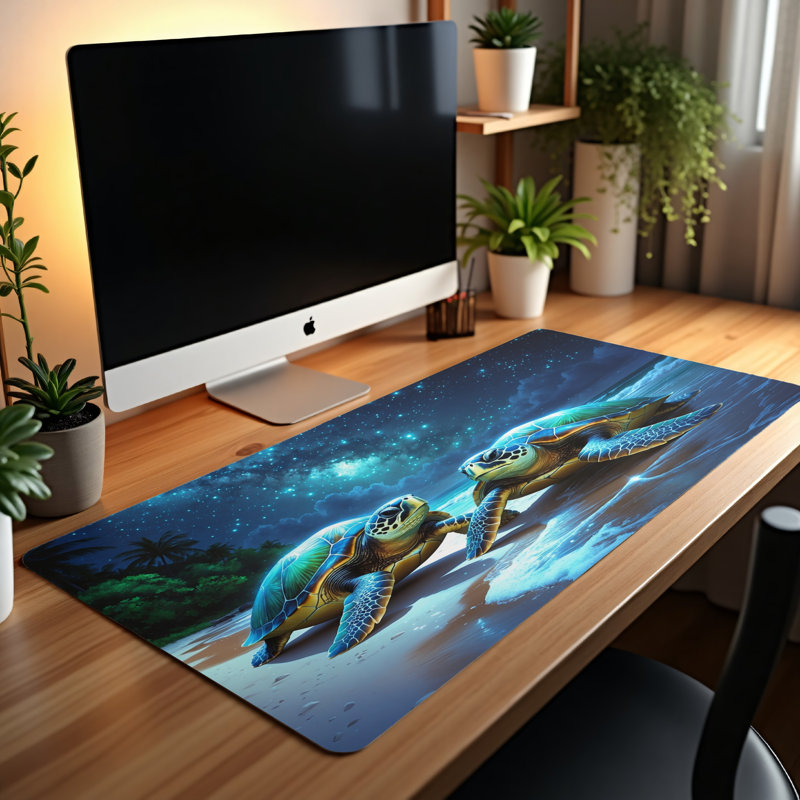 Polyester Desk Pad, 23.6x13.8