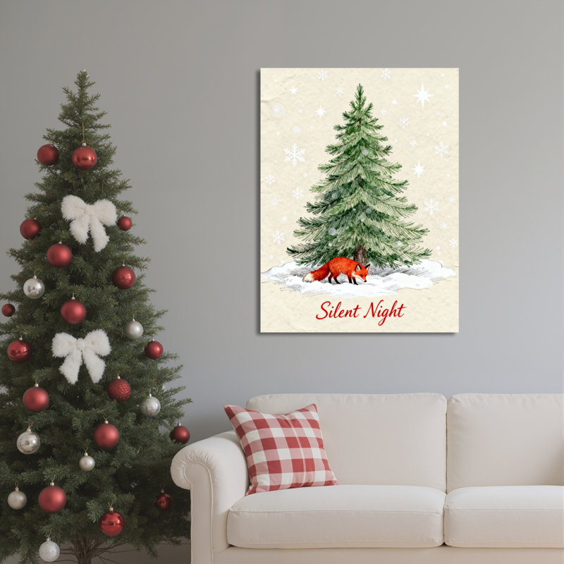 Tree  Canvas Wall Art, 36" H x 24" W