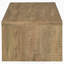 Table basse rectangulaire en bois d'ingénierie