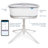 BassiNest 3.0 Connected AutoSoothe Swivel Sleeper - Lowering Wall - Swivels Over the Bed - App Controlled