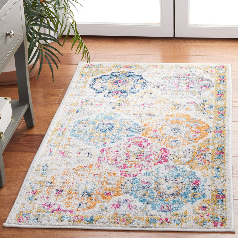 Oriental Area Rug, Rectangle 69 x 122 cm
