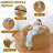7ft Pre-filled Memory Foam Bean Bag Chair-276360954-275931867