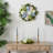 Faux Hydrangea Plastic 24'' Wreath-26209416-92356874