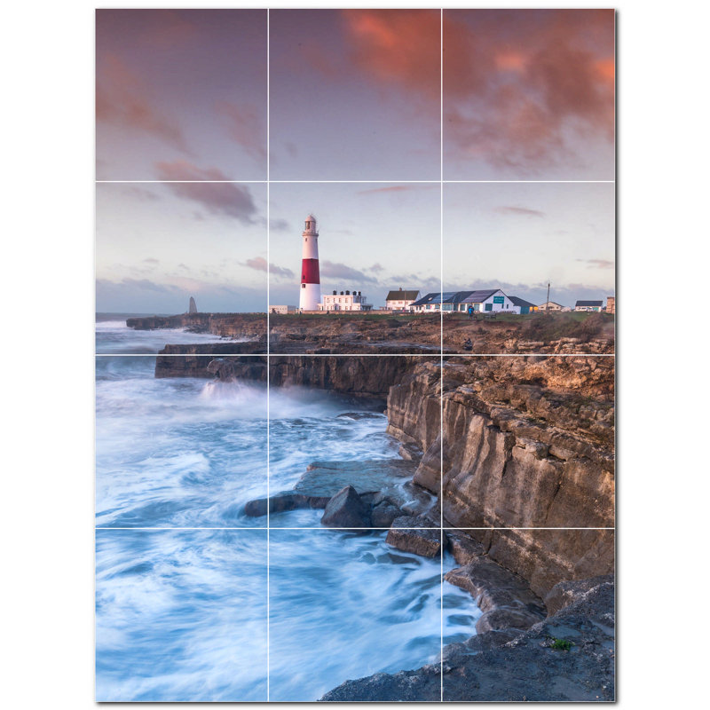 8'' x 8'' Satin Ceramic Decorative Mural