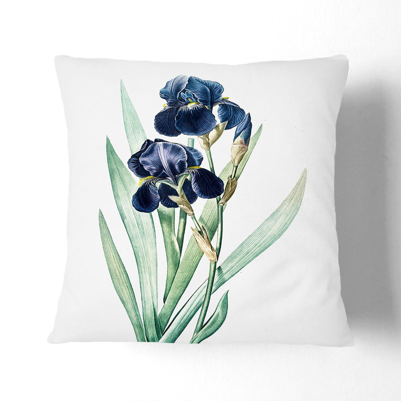 Square Cushion, 40cm H x 40cm W x 15cm D, White