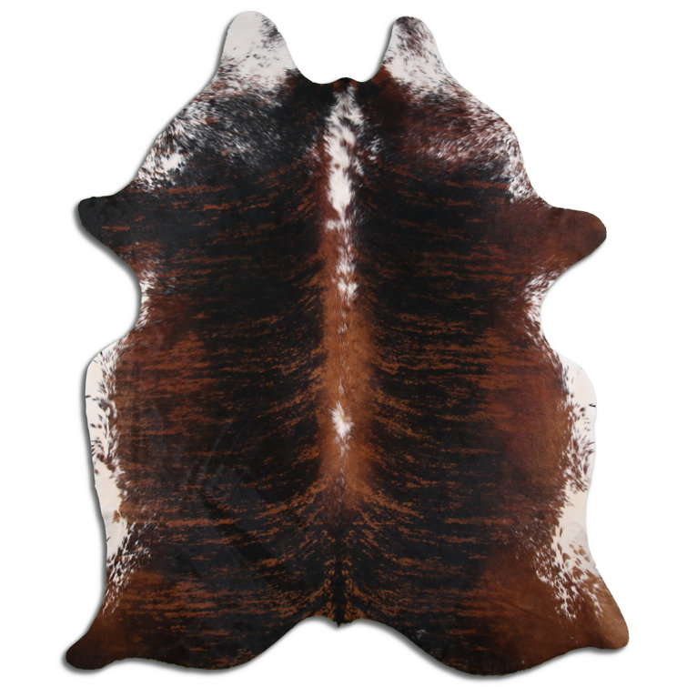 Foundry Select Cowhide Animal Print Rug | Wayfair