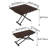 Extendable Metal Base Dining Table