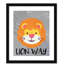 Impression sur papier Lion Way-47833432-47833429