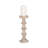 Handmade Rustic Solid Wood Tabletop Candlestick-494634522-456871915