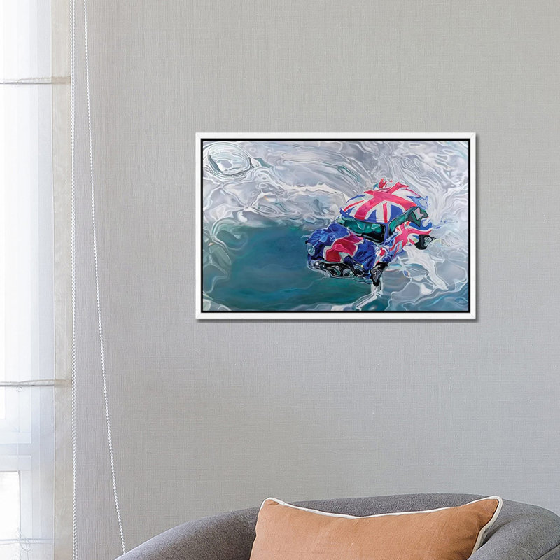 Mini by Marcello Petisci - Print on Canvas, White Framed, 66.04 cm H x 45.72 cm W