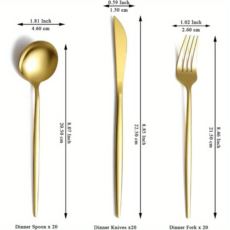 Mercer41 Lorino Flatware Set - Service for 20