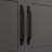 59.00 Inch Hall Tree With 6 Cabinets, 4 Coat Hooks And Adjustable Shelf-1910567003