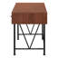 Bureau d'ordinateur, bureau personnel, ordinateur portable, tiroirs de rangement, L 48 po, travail, métal stratifié, transitionnel-111949530