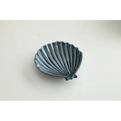 Plateau à bijoux - Étoile de mer en céramique bicolore