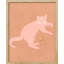 «Abstract Pink Cat» sur papier-98266892-98266893