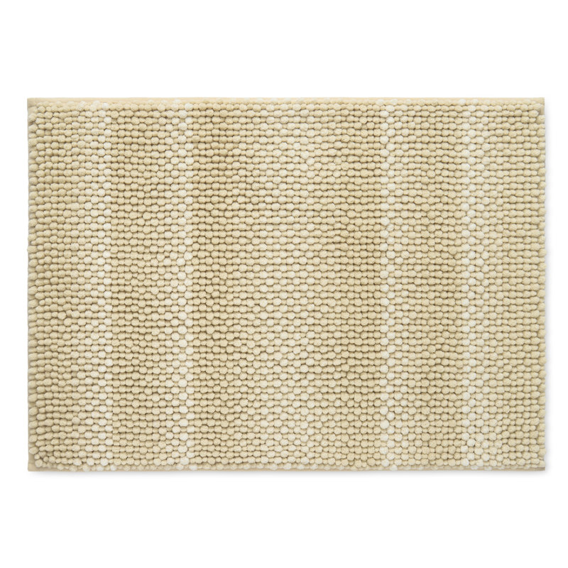 Tapis pour salle de bain Nubby, Beige